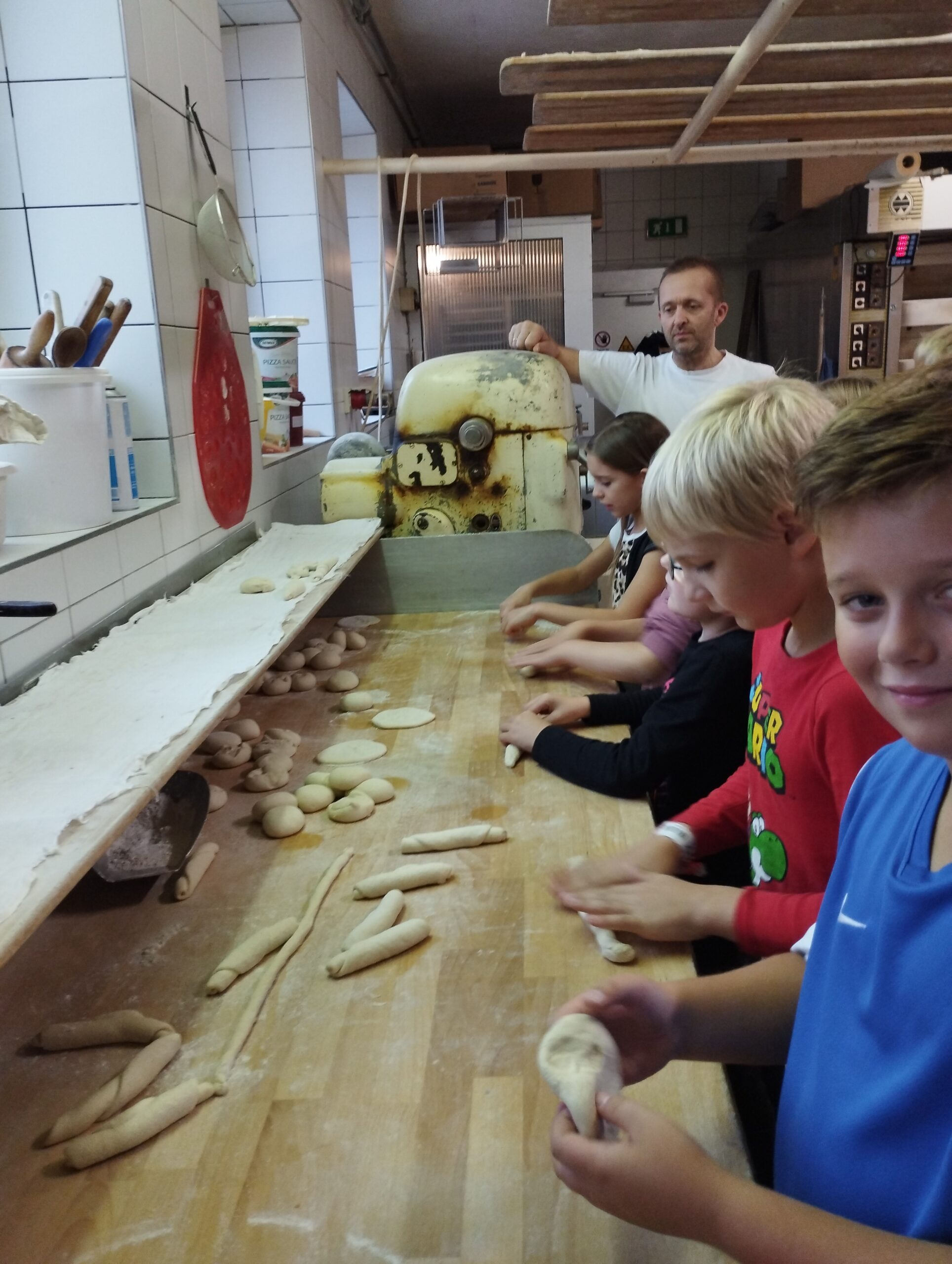 Besuch der Bäckerei Stelzmüller