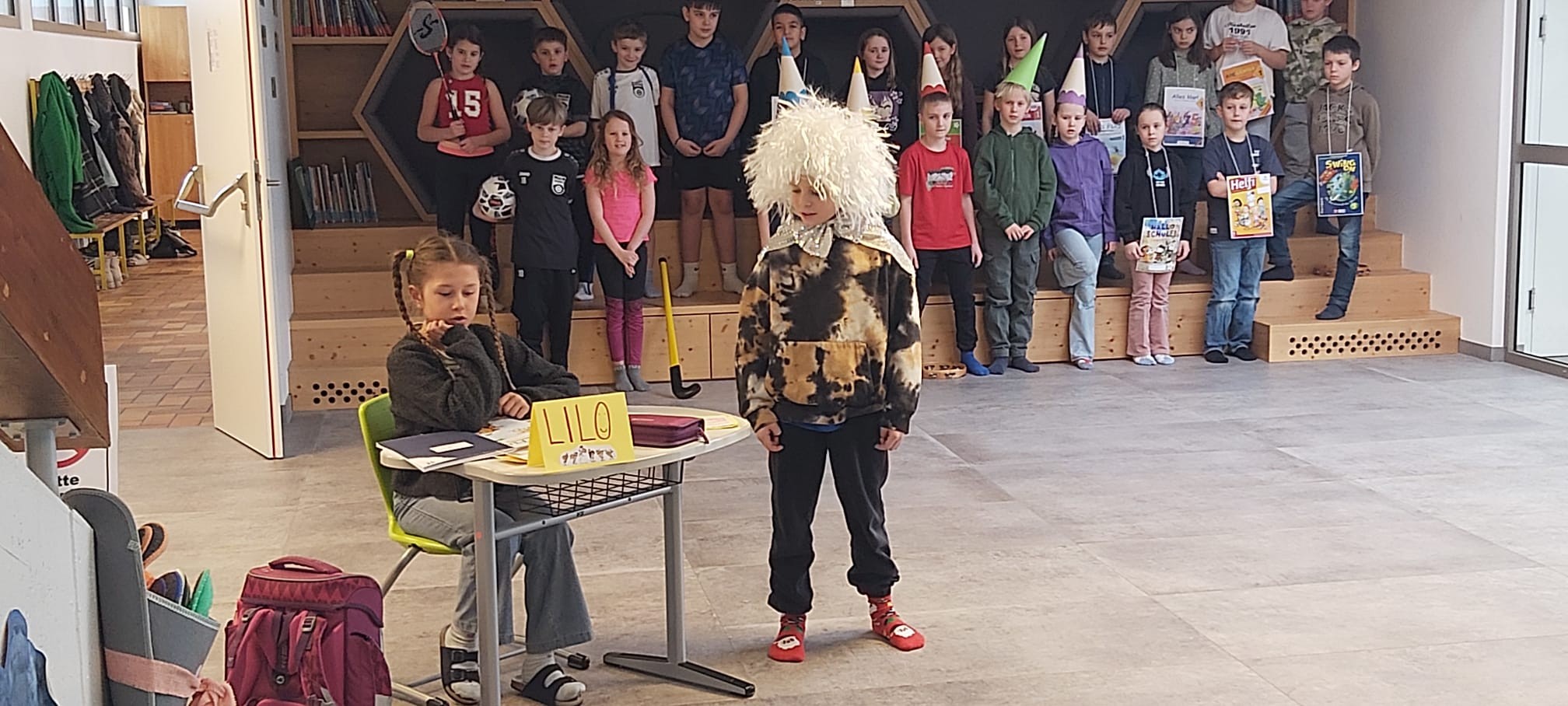 Besuch aus dem Kindergarten