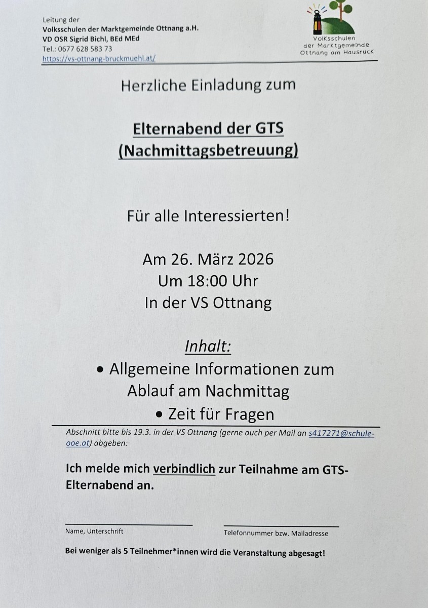 GTS-Elternabend