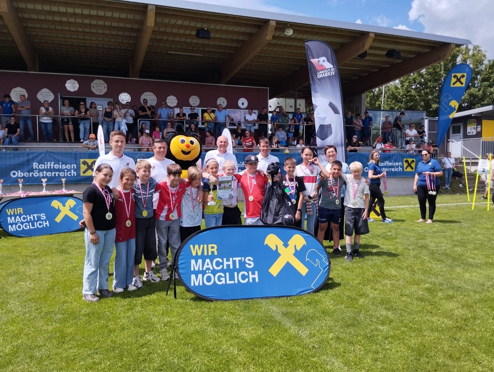 Fußballspiel Gampern
