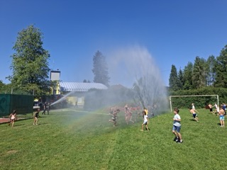 Abkühlung an heißen Sommertagen