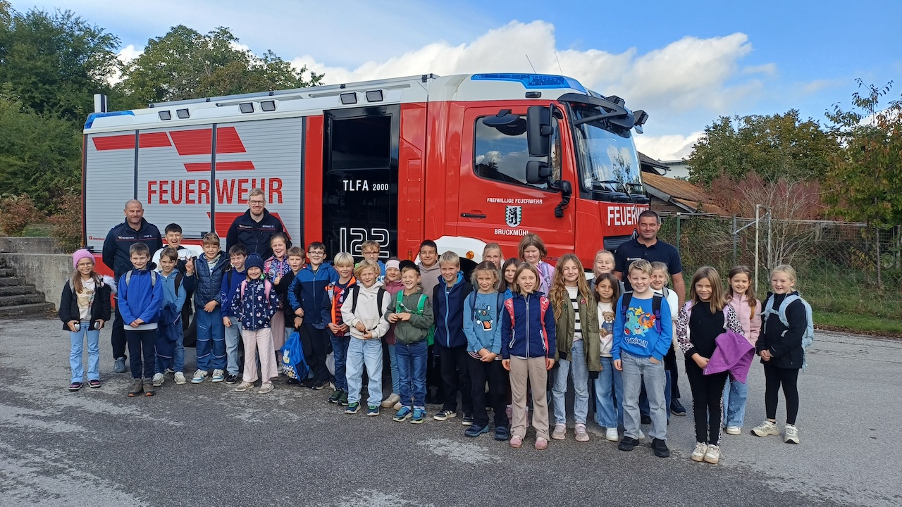 Besuch bei der Feuerwehr